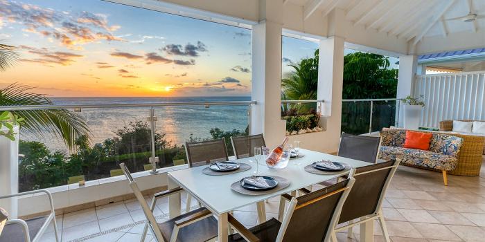 Villa Rental St Martin - Dining area